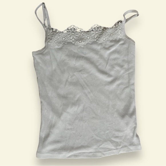 Y2K white tank top - Picture 1 of 3